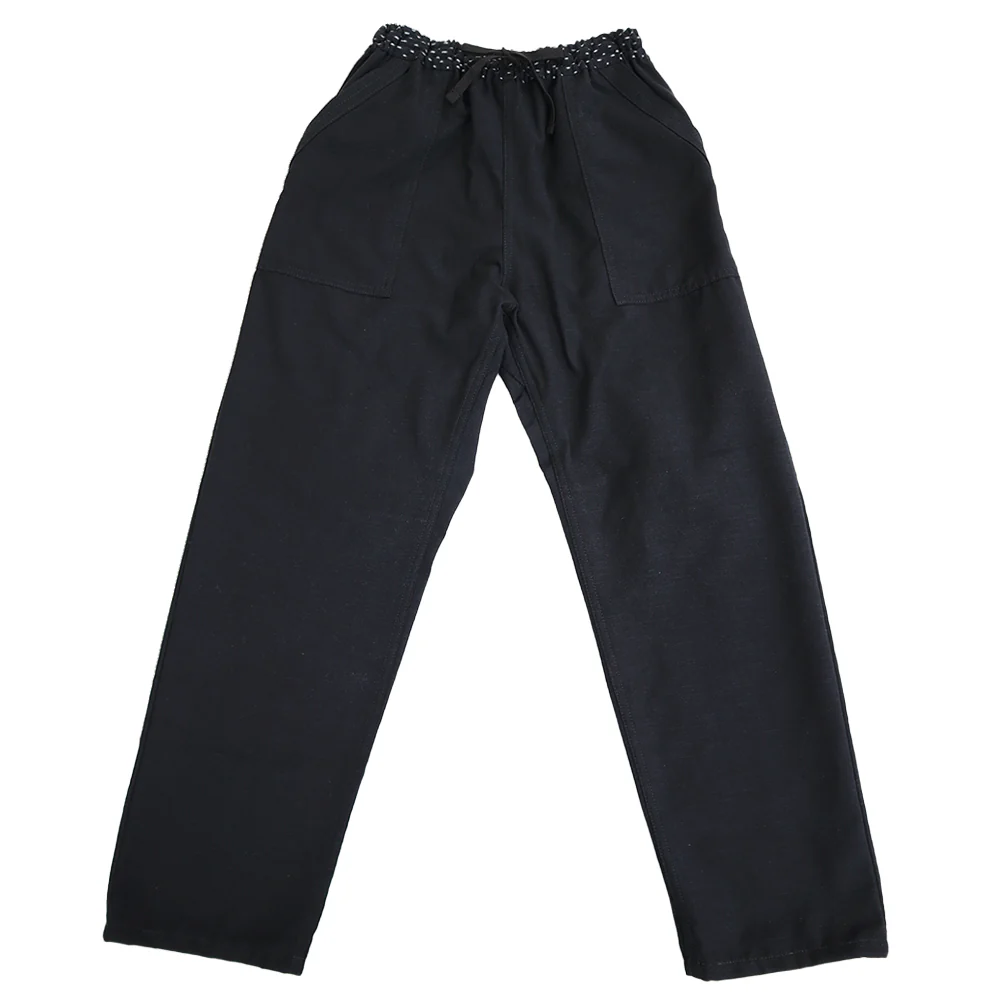 儀右エ門 ギエモン 久留米絣 もんぱん 30スラブM 無地 黒